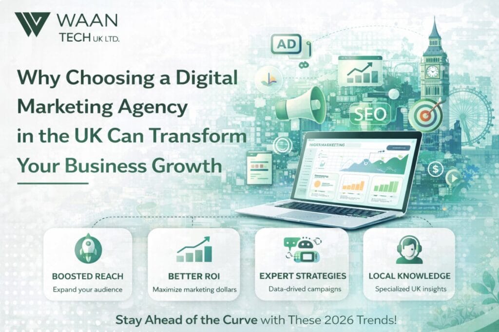 Why Choosing a Digital Marketing Agency in the UK Can Transform Your Business Growth