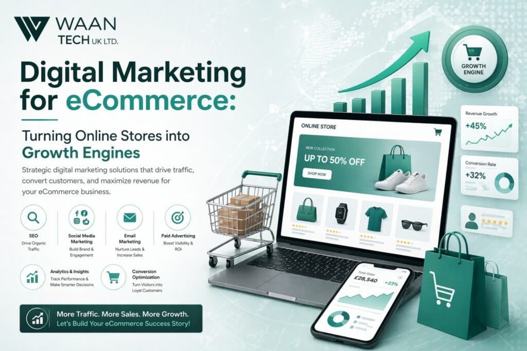 Digital Marketing for eCommerce: Turning Online Stores into Growth Engines